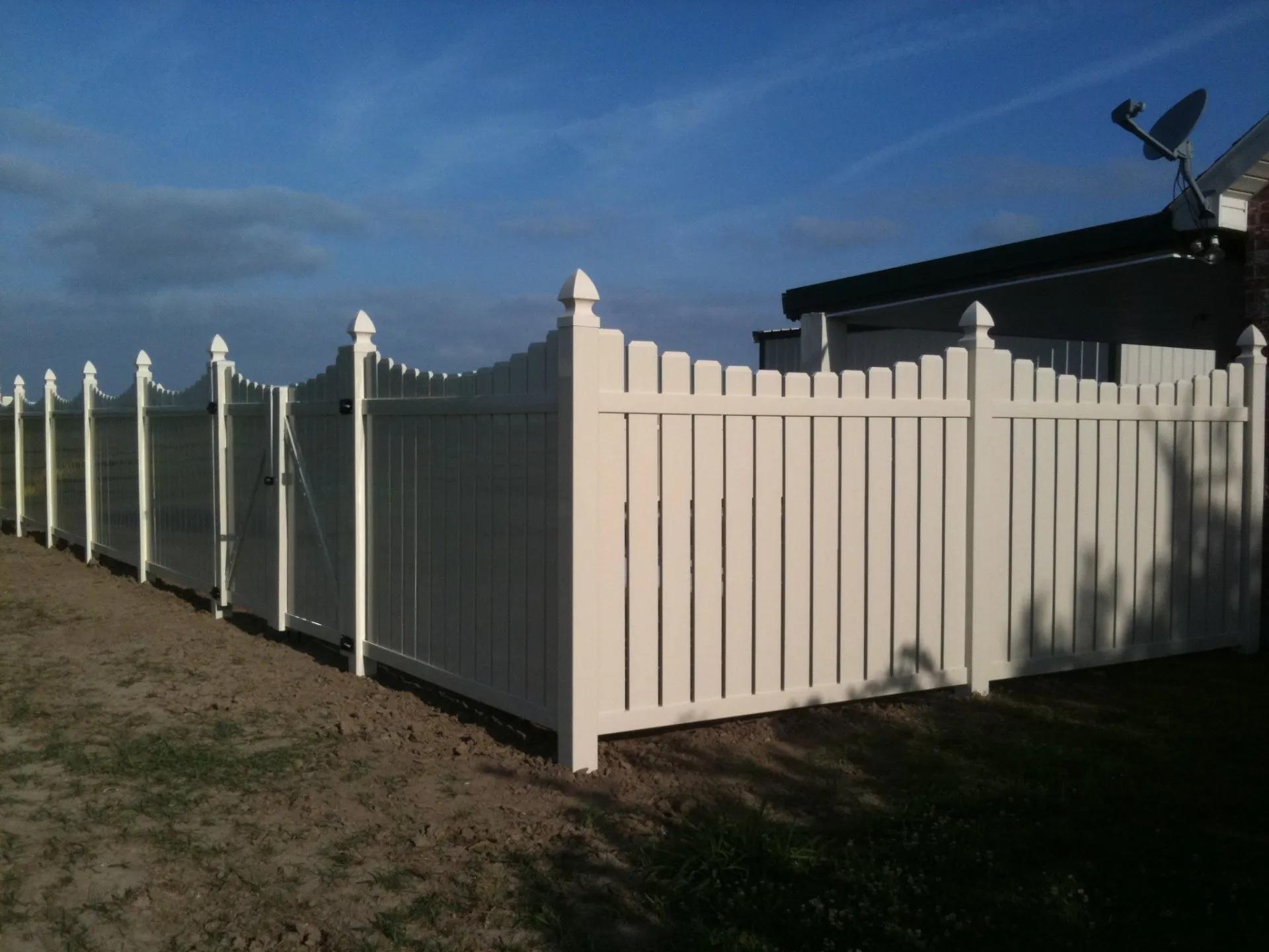 Trademark TeeBro Fence installation on customer property